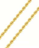 Corrente Cordão Baiano 2,5mm. 45cm - Ouro 10mls