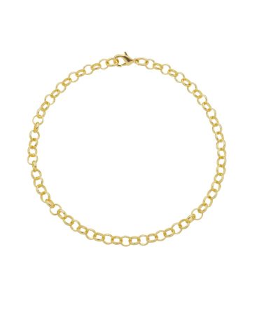 Pulseira Elo Português Média 19cm.