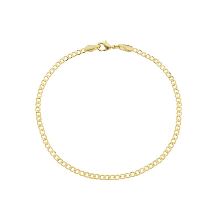Pulseira Grumet Fina. Infantil 11cm - Bruto