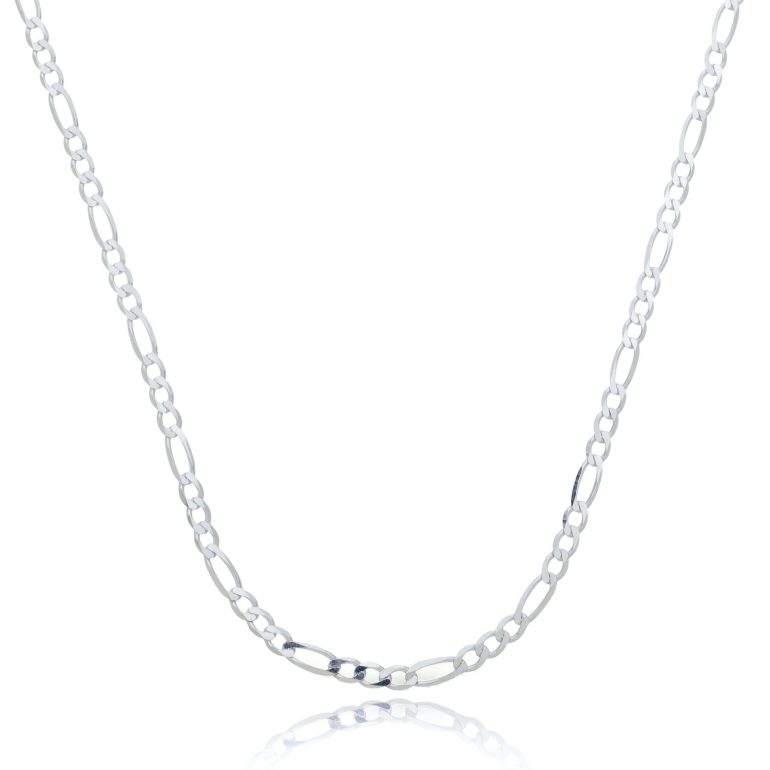 Corrente 3x1 Fina 2,5mm. 60cm. Prata 925