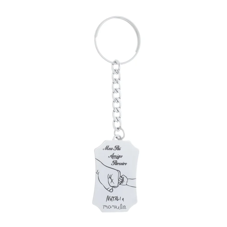 Chaveiro Inox 002
