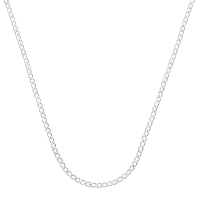 Corrente Grumet Fina 2,5mm.  50cm -  Prata 50mls