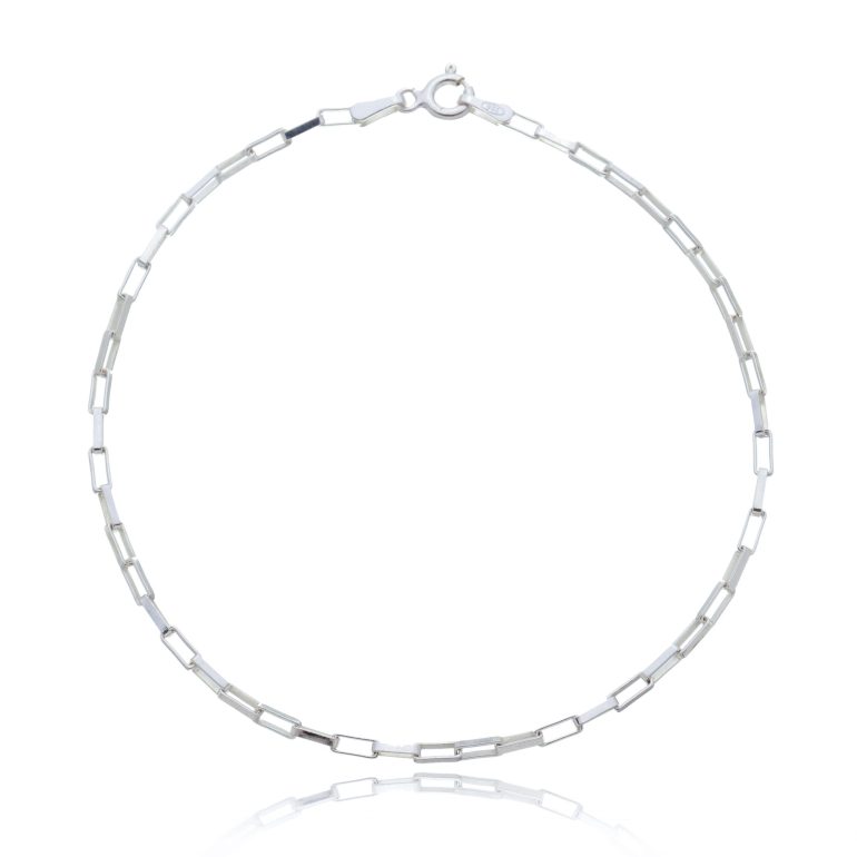 Pulseira Cartier 2,5mm. Prata 925