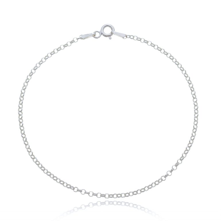 Pulseira Elo Português Prata 925
