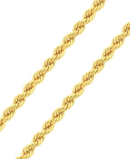Corrente Cordão Baiano M 3,0mm. - Ouro 10mls