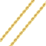 Corrente Cordão Baiano M 3,0mm.  - Bruto