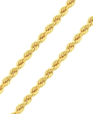 Corrente Cordão Baiano M 3,0mm.  - Ouro 5mls