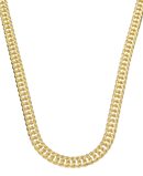 Corrente Grumet Dupla Fina 4mm. 60cm - Ouro 5mls
