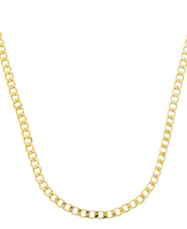 Corrente Grumet Fina 2,5mm. 60cm - Ouro 10mls