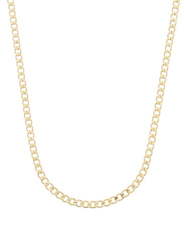 Corrente Grumet Fina 2,5mm. 60cm - Ouro 10mls