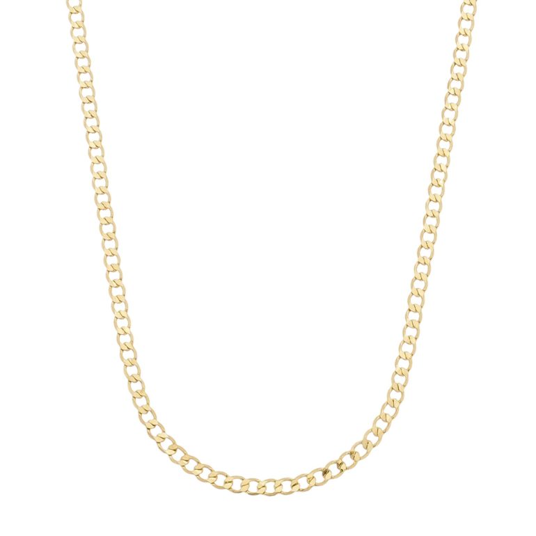 Corrente Grumet Fina 2,5mm. 60cm - Ouro 10mls