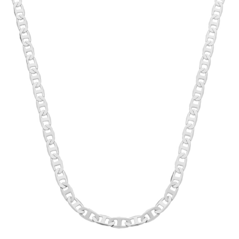 Corrente Gucci Média 3,0mm. 35cm - Ródio
