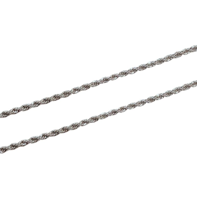Corrente Cordão Baiano 2,5mm 60cm - Inox