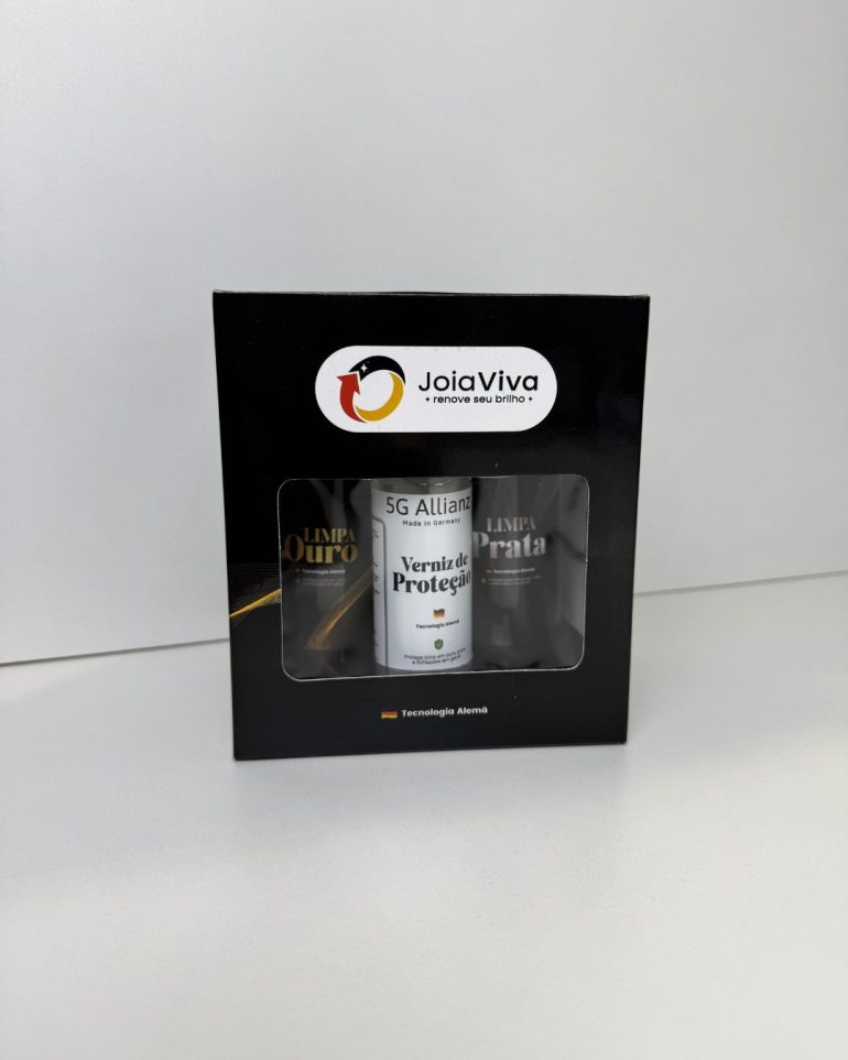 Kit Joia Viva Limpador e Verniz