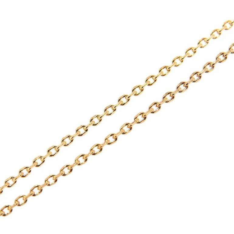 Corrente Americana 60cm - Ouro 7mls
