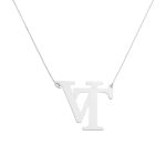 Colar Iniciais Entrelaçadas  - Prata 925 - PGP024