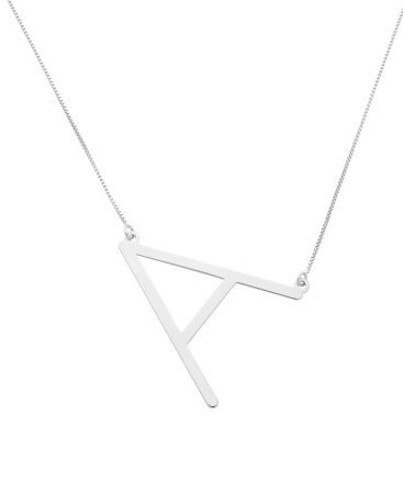 Colar Inicial - Prata 925 - PGP025