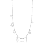 Colar De Iniciais + Ponto de Luz - PRATA 925 – PGP004