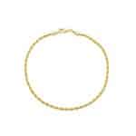 Pulseira Cordão Baiano 19cm.
