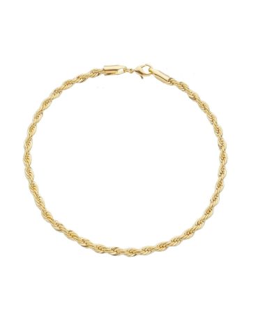 Pulseira Cordão Baiano Média 19cm.