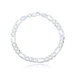 Pulseira 3x1 Grossa 6mm. Prata 925 - PCP006