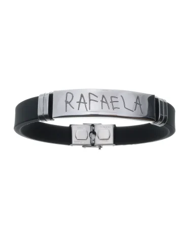 Pulseira Manuscrito de Inox