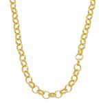 Corrente Elo Port. Grossa 6,0mm. 50cm. - Bruto