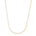 Corrente Cadeado Diamantada  45cm.