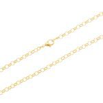 Corrente Elo Port. Média 3,5mm. 60cm.