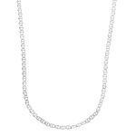 Corrente Gucci fina 2,4mm. 60cm - Ródio