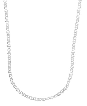 Corrente Gucci fina 2,4mm. 60cm - Ródio