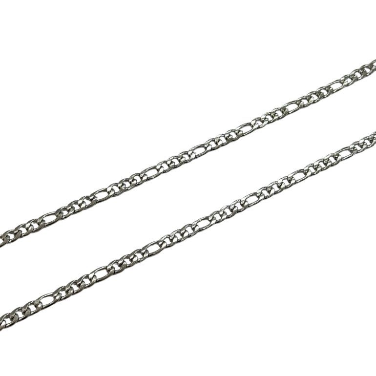Corrente 3x1 Grossa 5,0mm 60cm - Inox