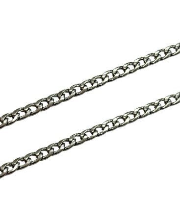 Corrente Grumet Grossa 5,0mm 50cm - Inox