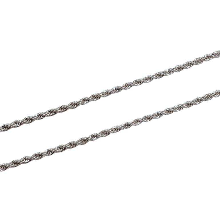 Corrente Cordão Baiano 2,5mm 60cm - Inox