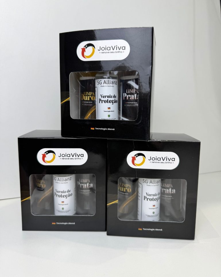 Kit Joia Viva Limpador e Verniz