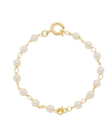 Pulseira Pérolas 11cm. Infantil